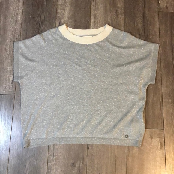 Anthropologie NUMPH amila shine knit sweater top S - Picture 3 of 7